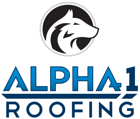 alpha one roofing logo dark, houston tx, katy tx, sugar land tx, galveston tx, spring tx